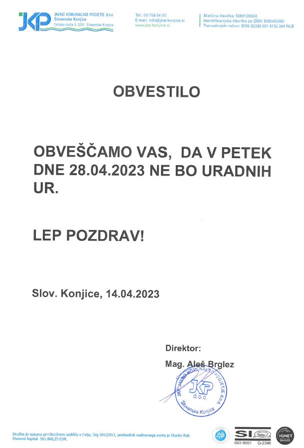obvestilo_uradne ure